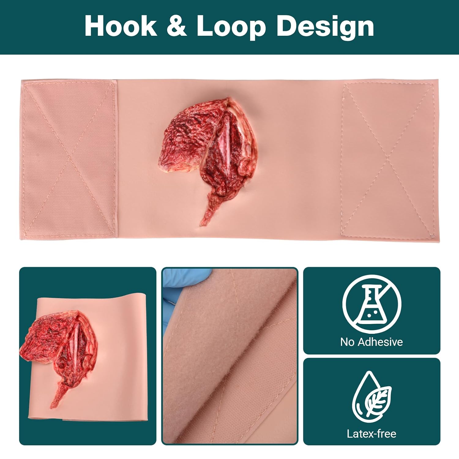 Wearable Calf & Forearm Avulsion Wound Simulator