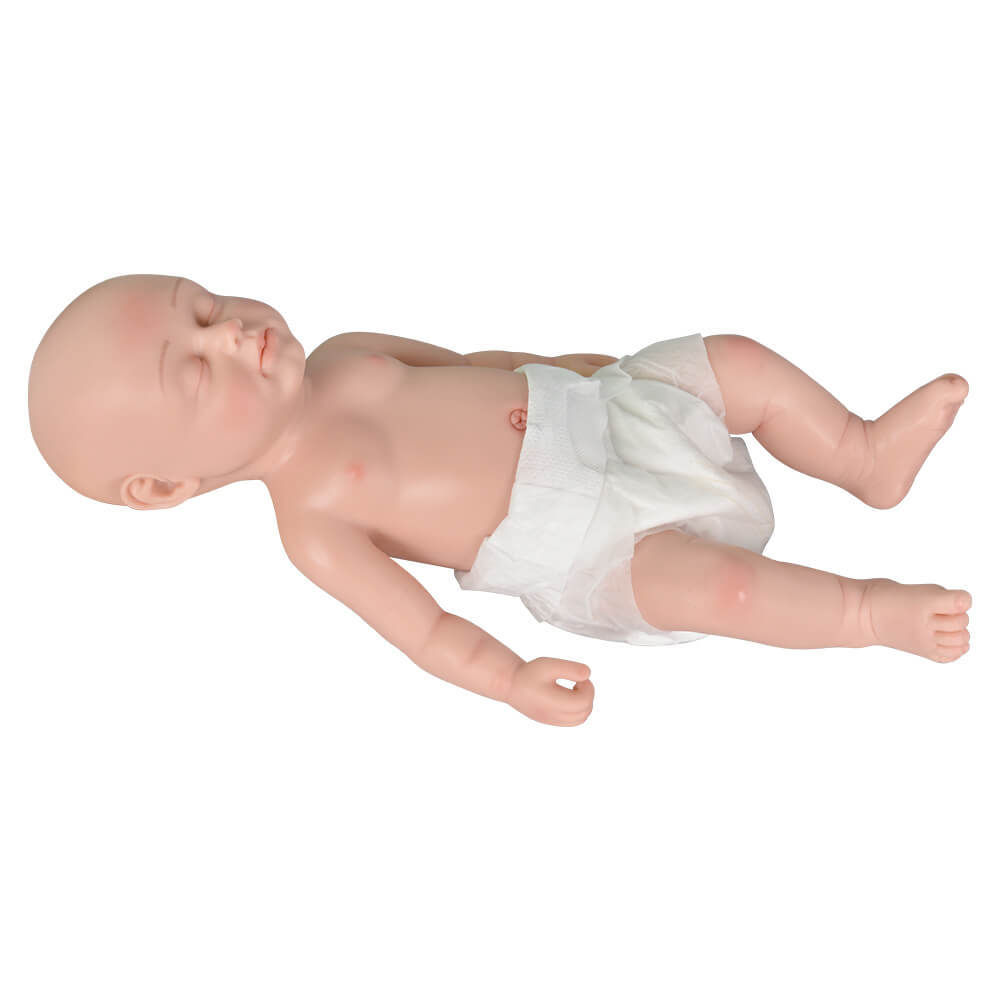 Silicone Baby Boy Infant Simulator for Newborn Care Training