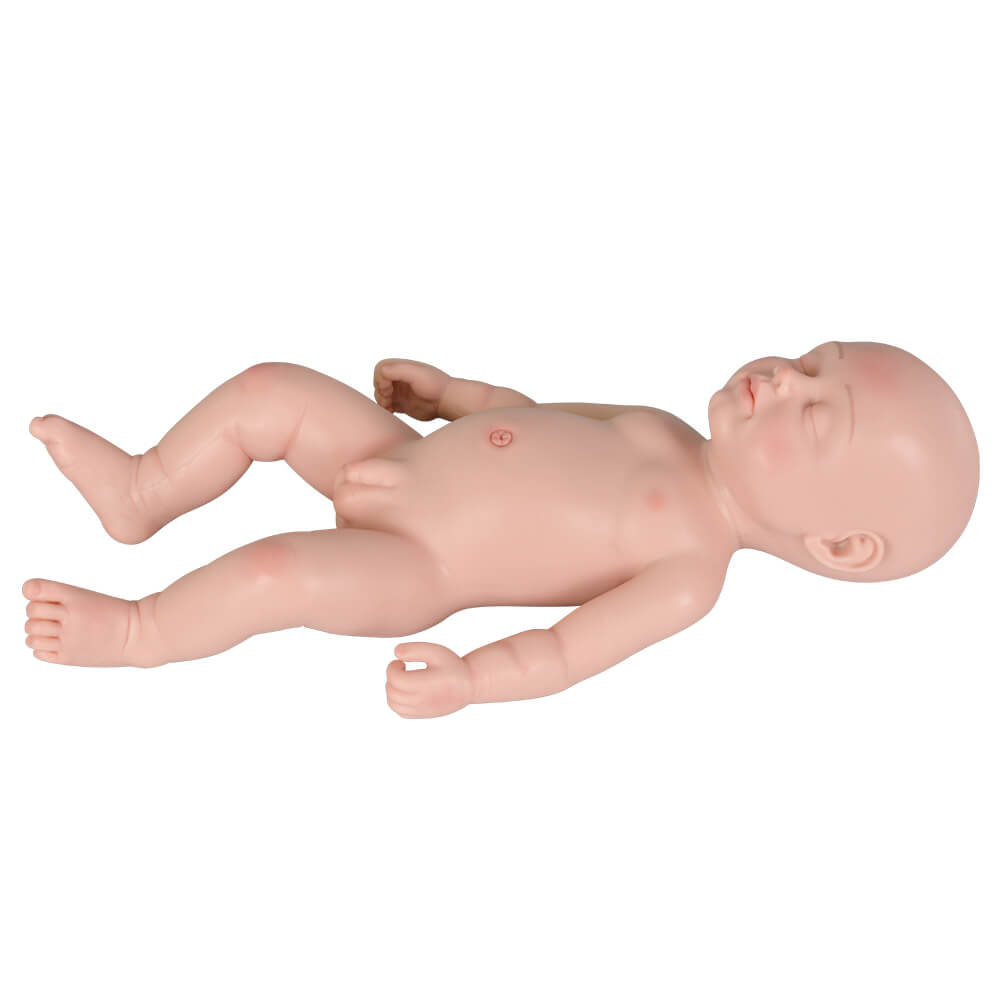 Silicone Baby Boy Infant Simulator for Newborn Care Training