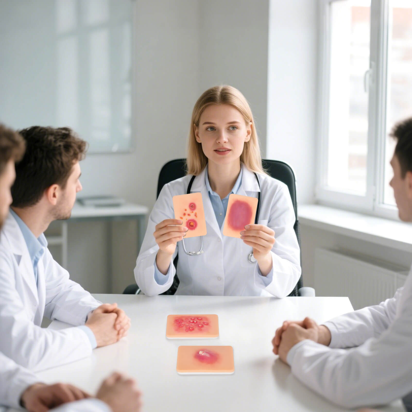 Palm-Sized Bacterial Skin Infection Wound Models