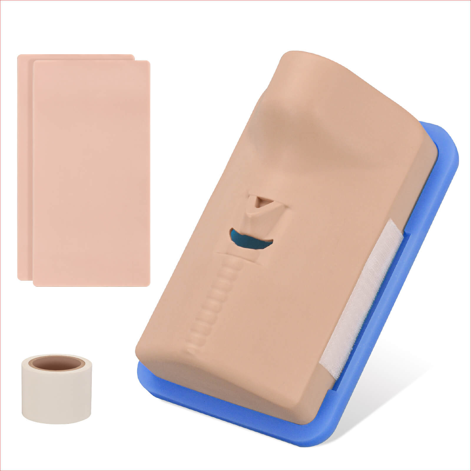 Adult Cricothyrotomy Simulator with Replaceable Membranes