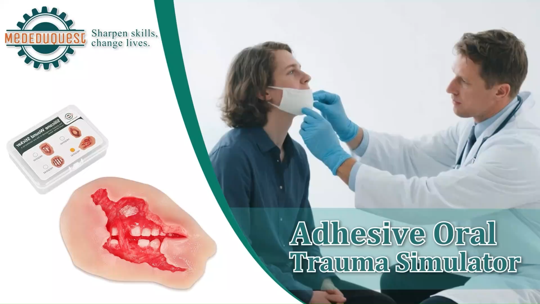 Adhesive Exposed Denture Avulsion Simulator