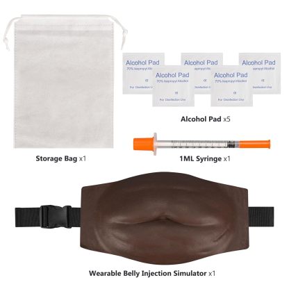 Wearable Abdominal Injection Trainer - Dark