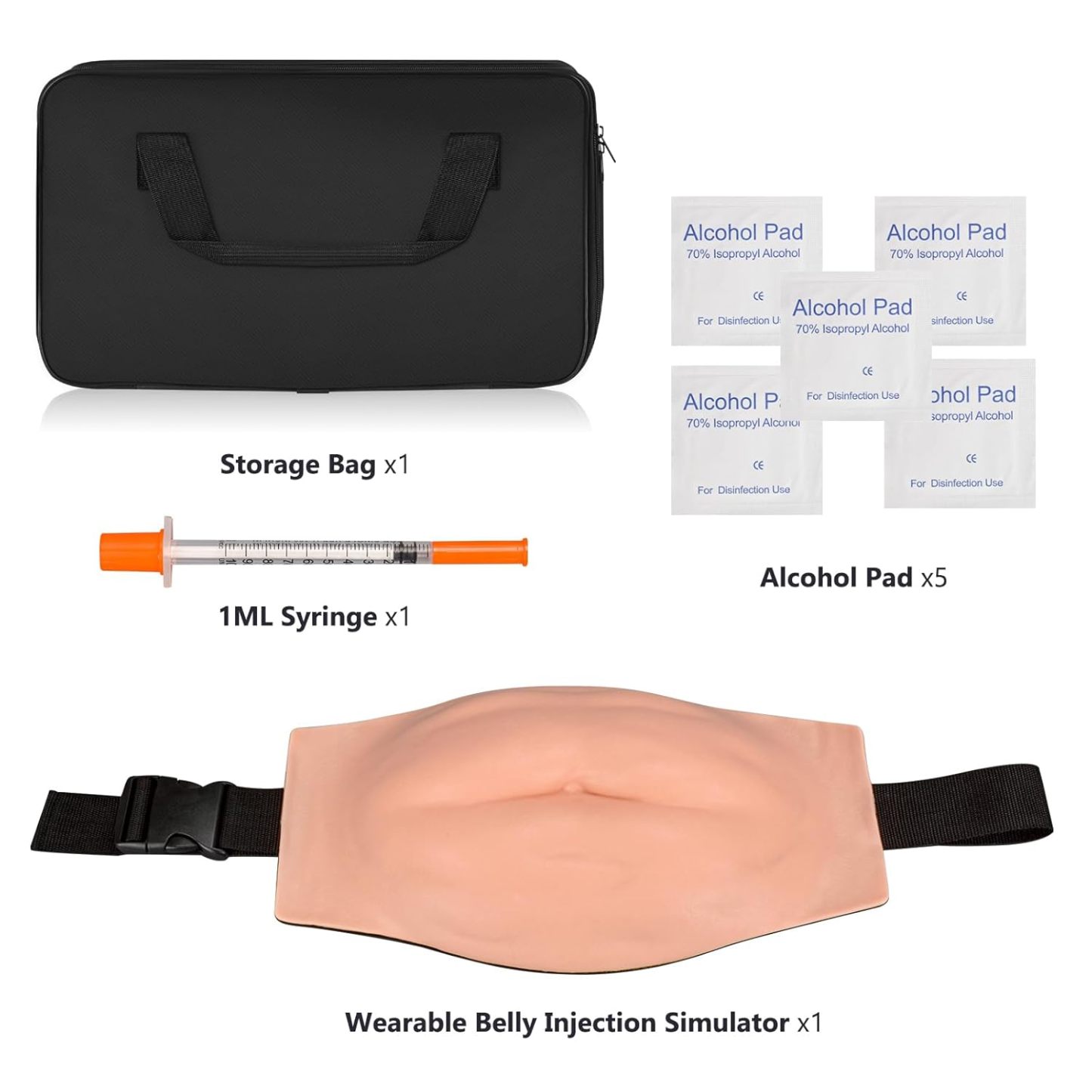 Wearable Abdominal Injection Belly Model - Light
