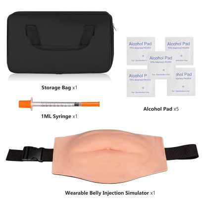 Wearable Abdominal Injection Belly Model - Light