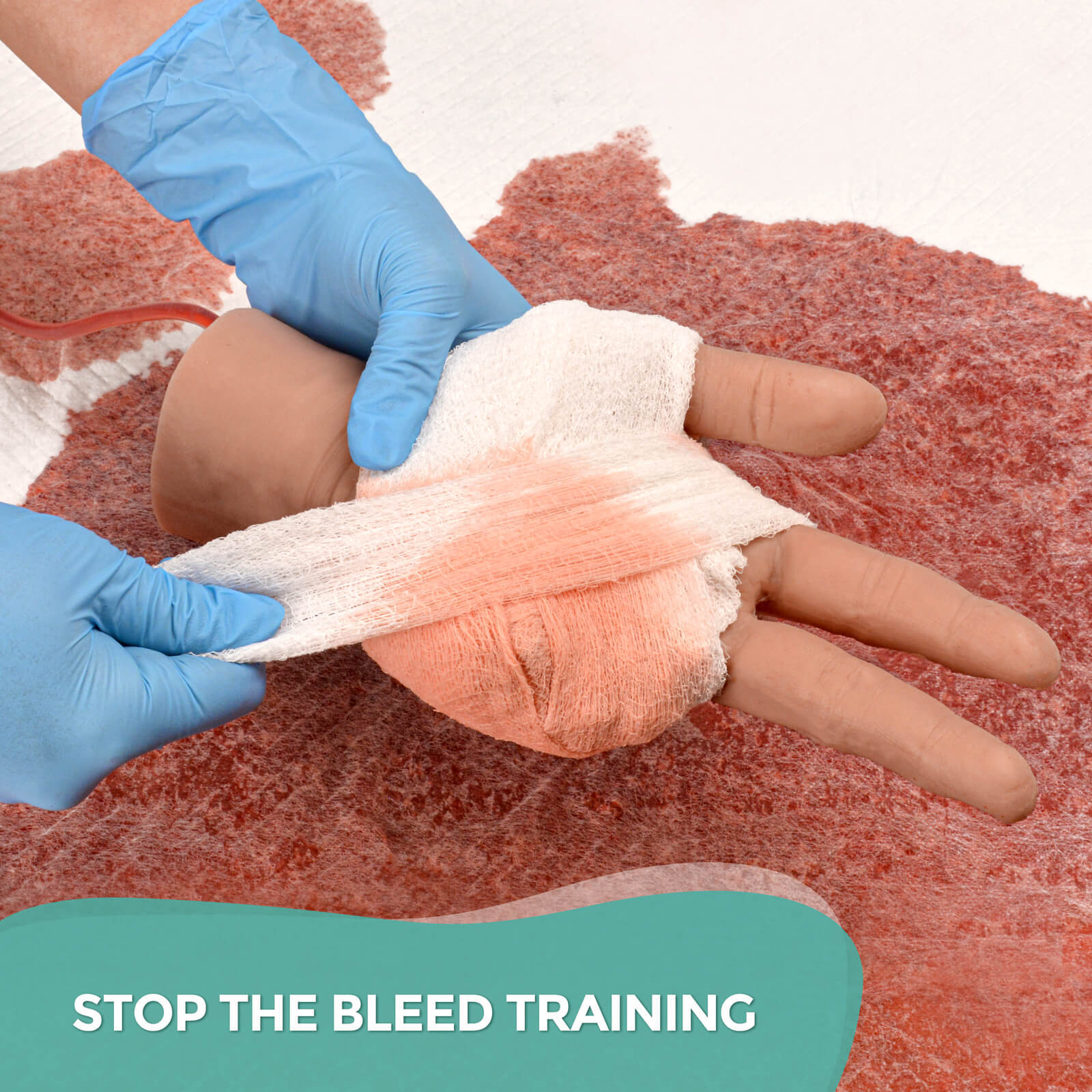 Stop The Bleeding Training Trauma Hand Kit