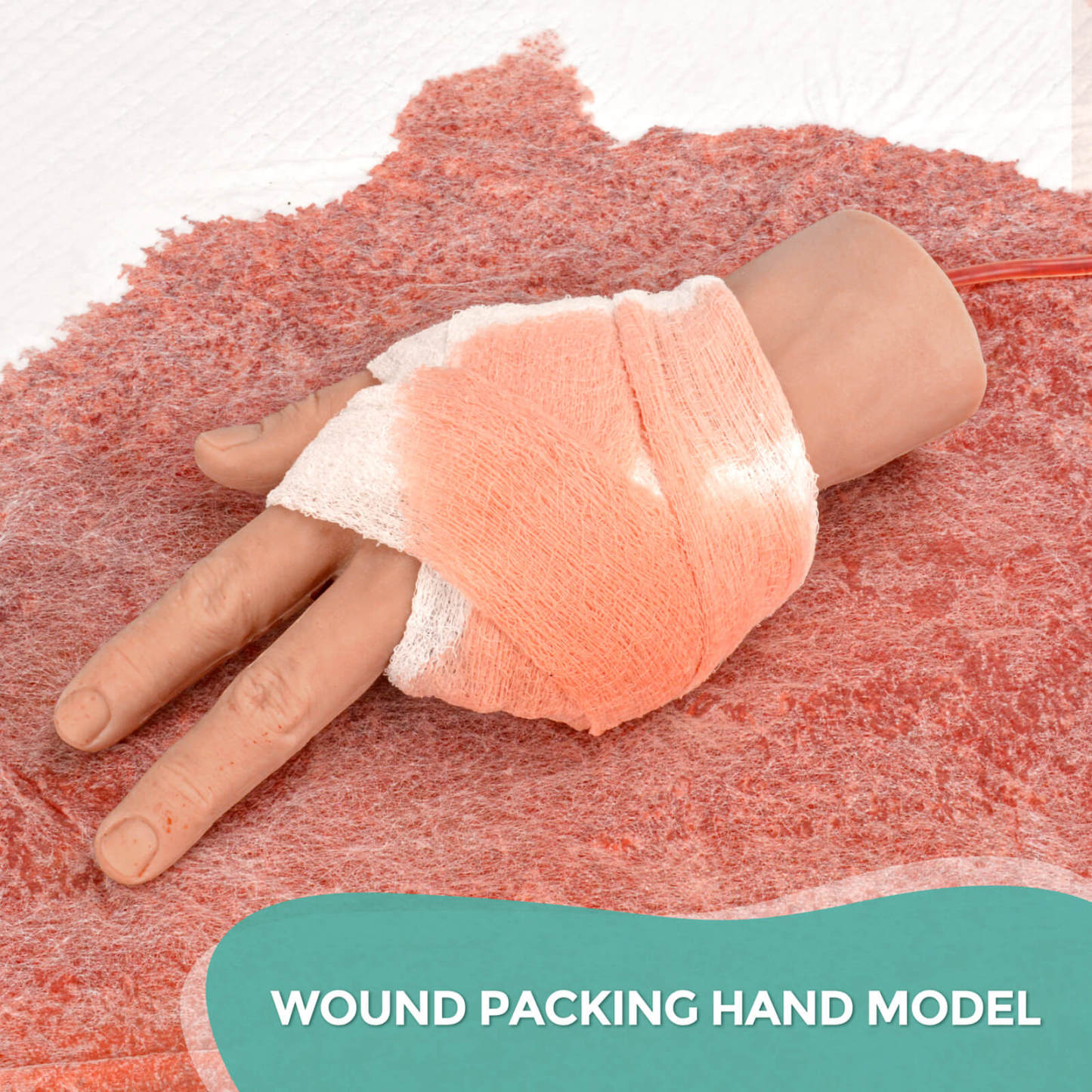 Wound Packing Training Trauma Hand Kit