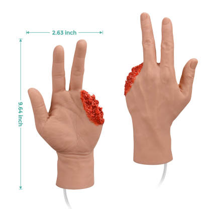 Realistic Trauma Hand Size