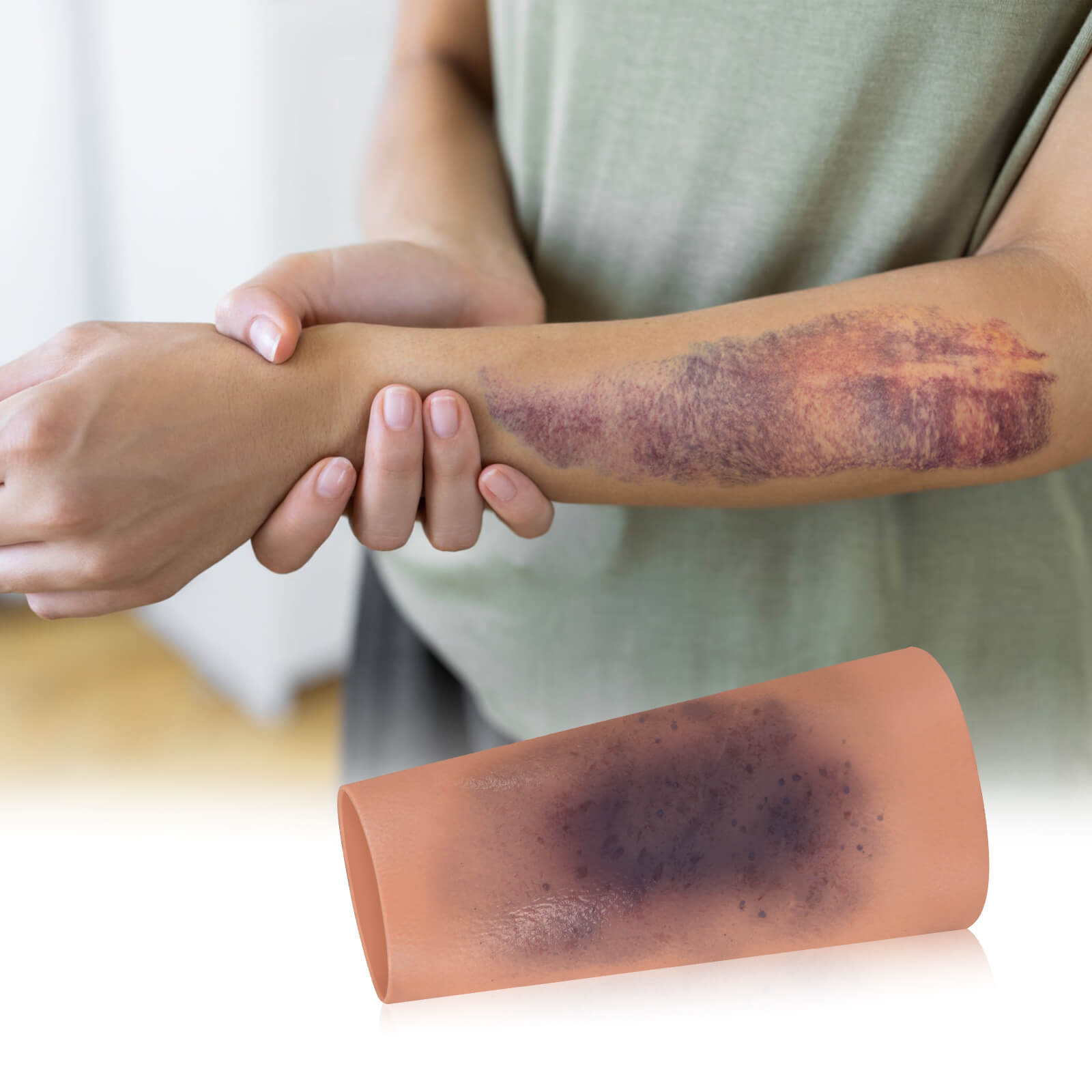 Bruise Wound Care Simulation Sleeve
