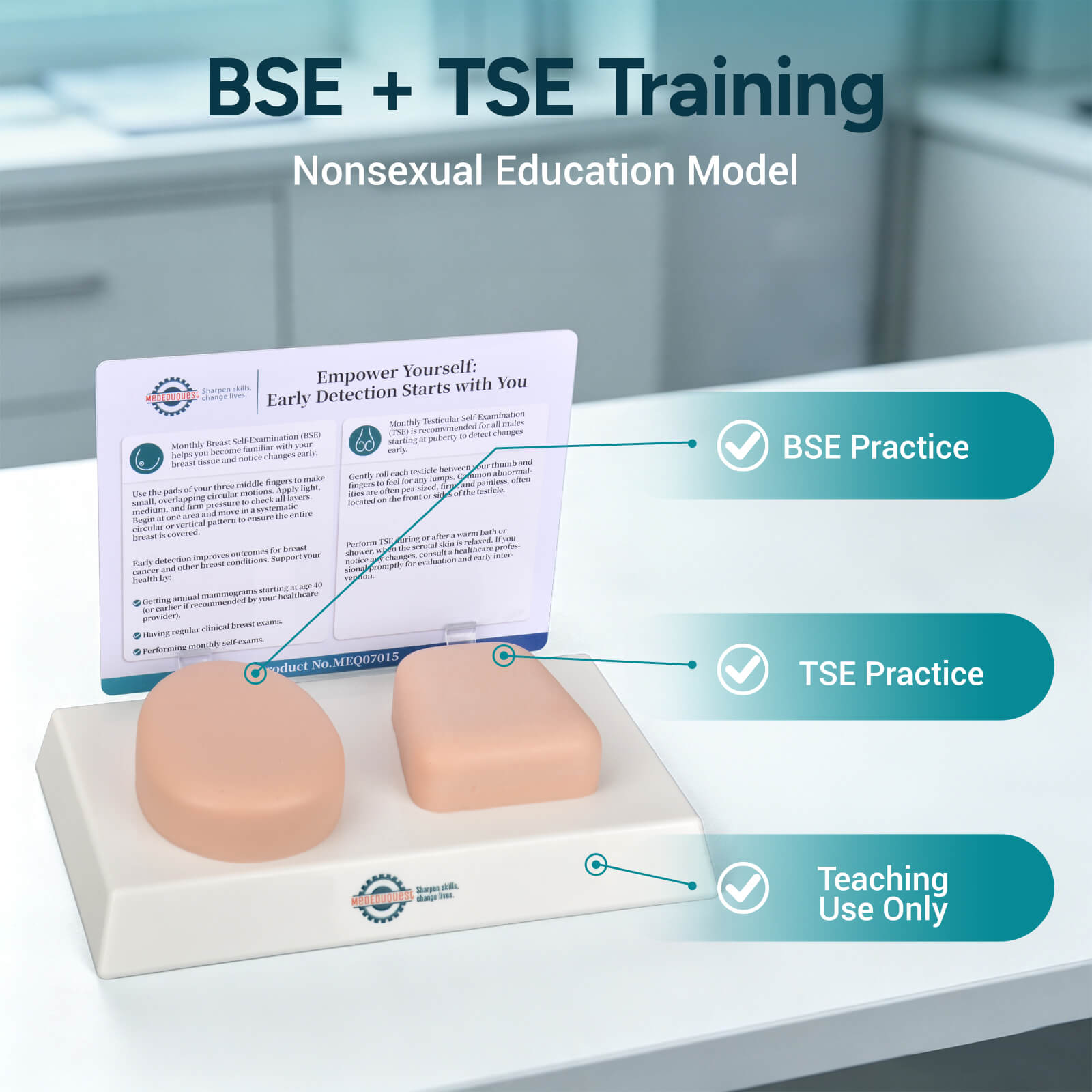 Nonsexual BSE/TSE Self-Examination Training Model