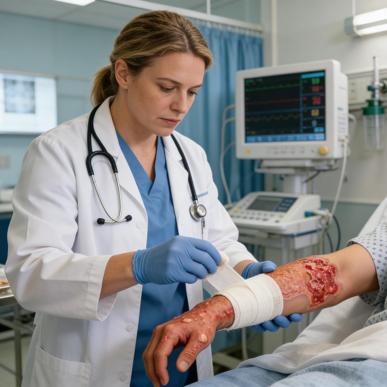 Multi-Degree Burn Wound Arm Model