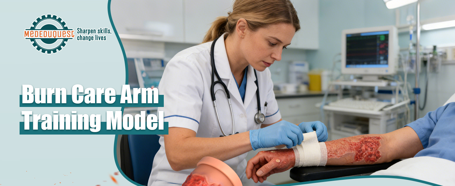 Multi-Degree Burn Wound Care Arm Task Trainer