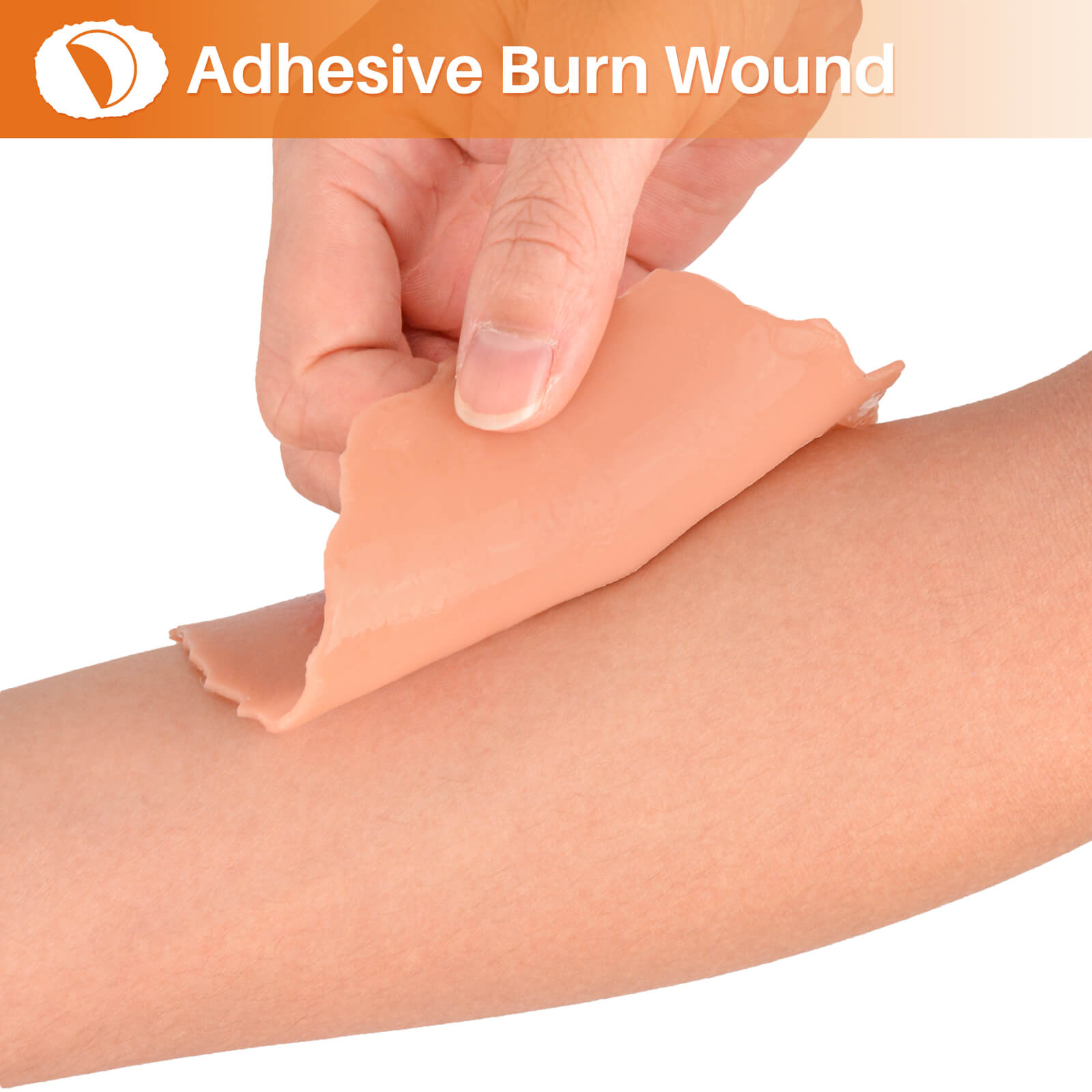 Burn Wound Moulages, 1st-4th Degree