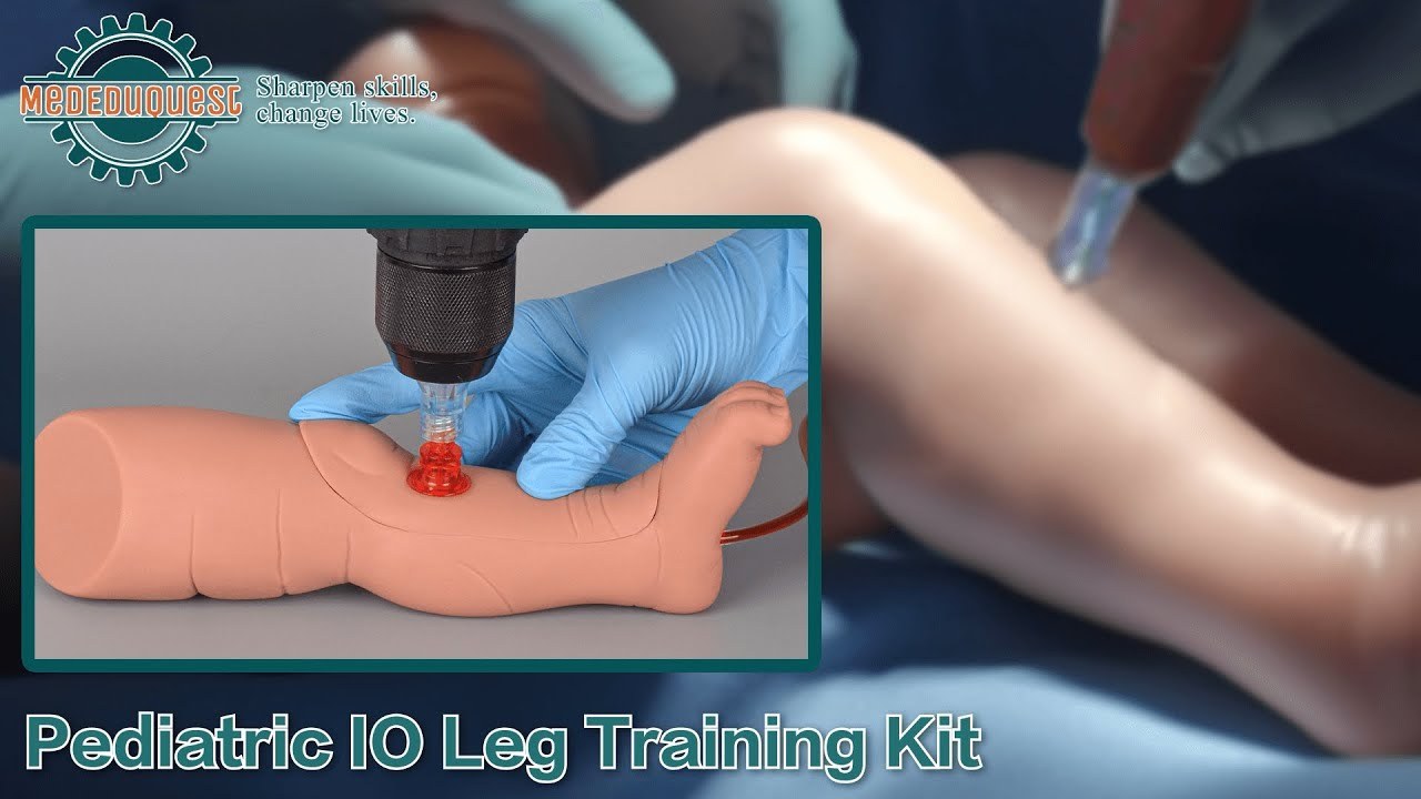 Infant Intraosseous (IO) Infusion & Injection Leg Trainer Kit