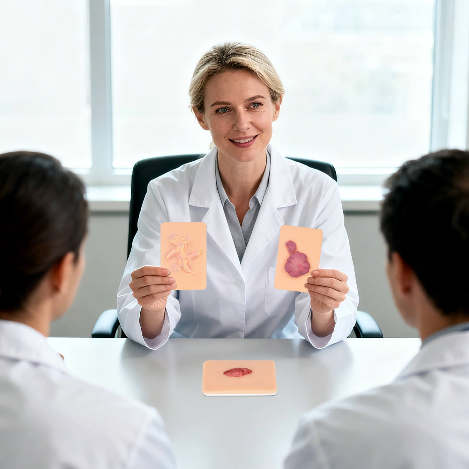 Card-sized Hypertrophic Scar Wound Simulation Models (Set of 3)