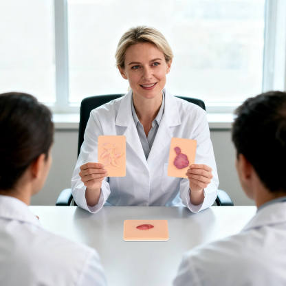 Card-sized Hypertrophic Scar Wound Simulation Models (Set of 3)