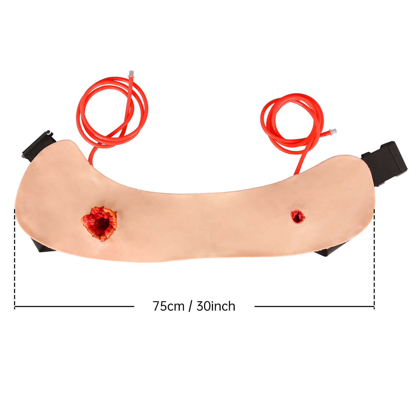 Wearable Chest Bullet Penetration Wound Model Training Kit