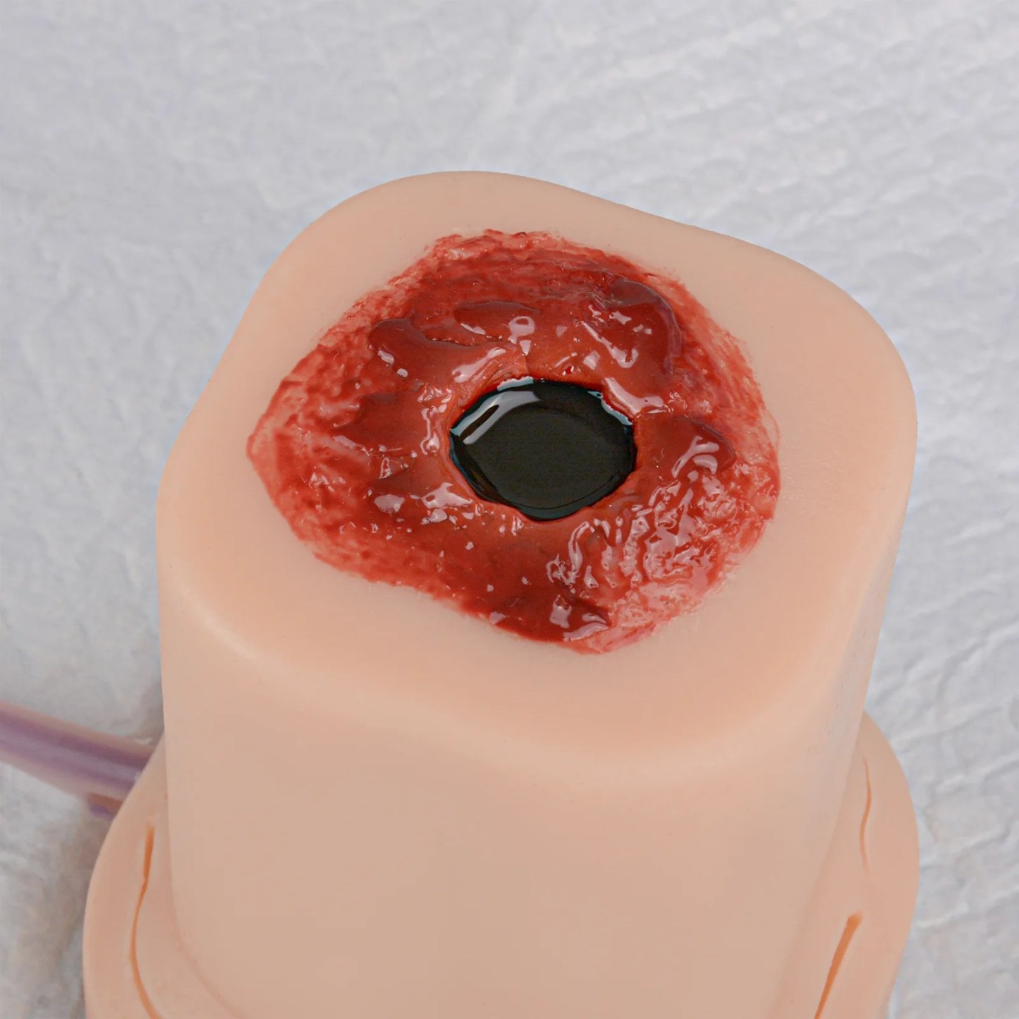 Columnar Gunshot Wound Packing Simulator with Suture