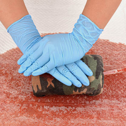 Covered Wound Packing and Tourniquet Trainer