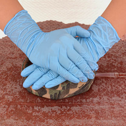 Covered Open Incision Wound Bleeding Control Trainer