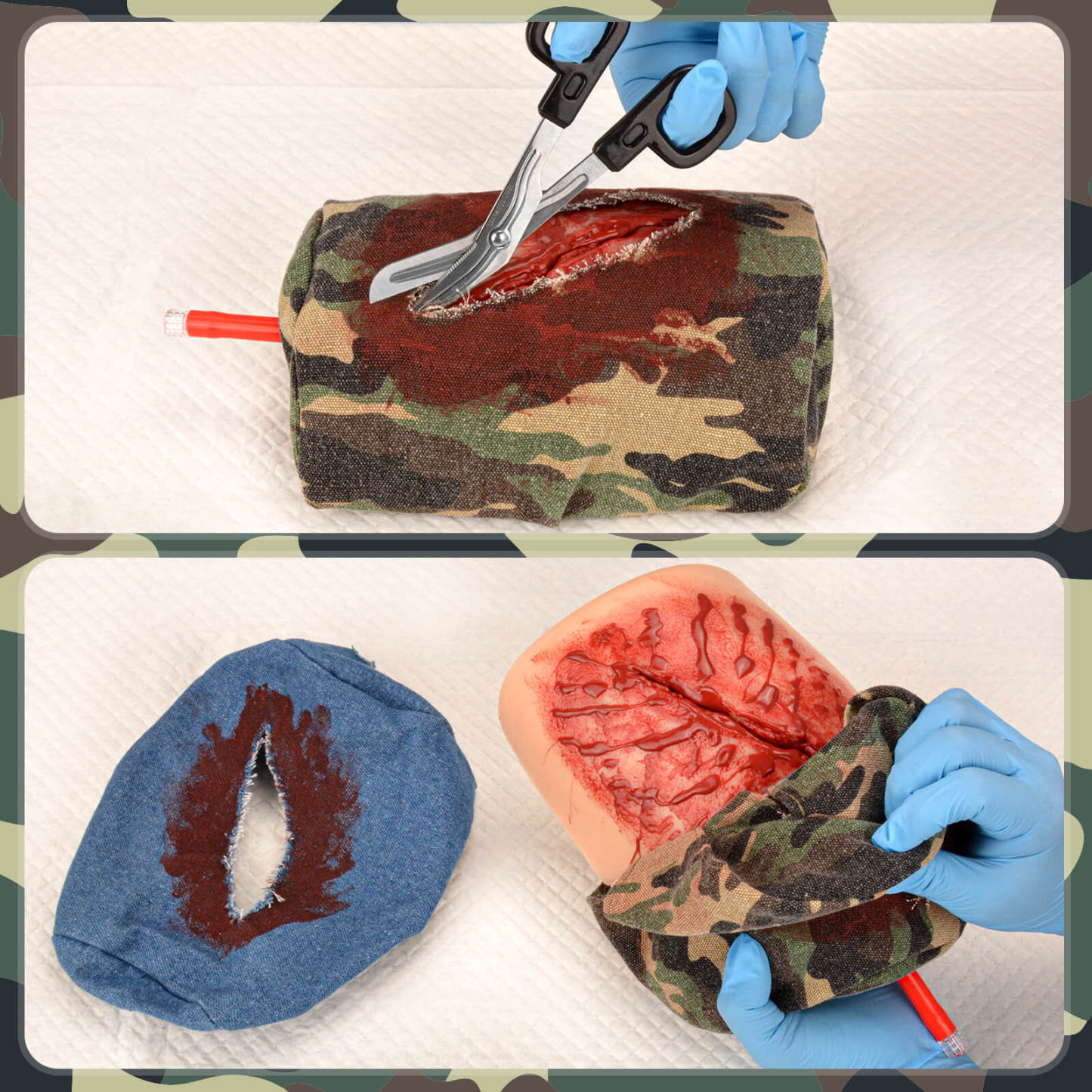 Thigh Wound Cover Removal and Wound Packing Trainer