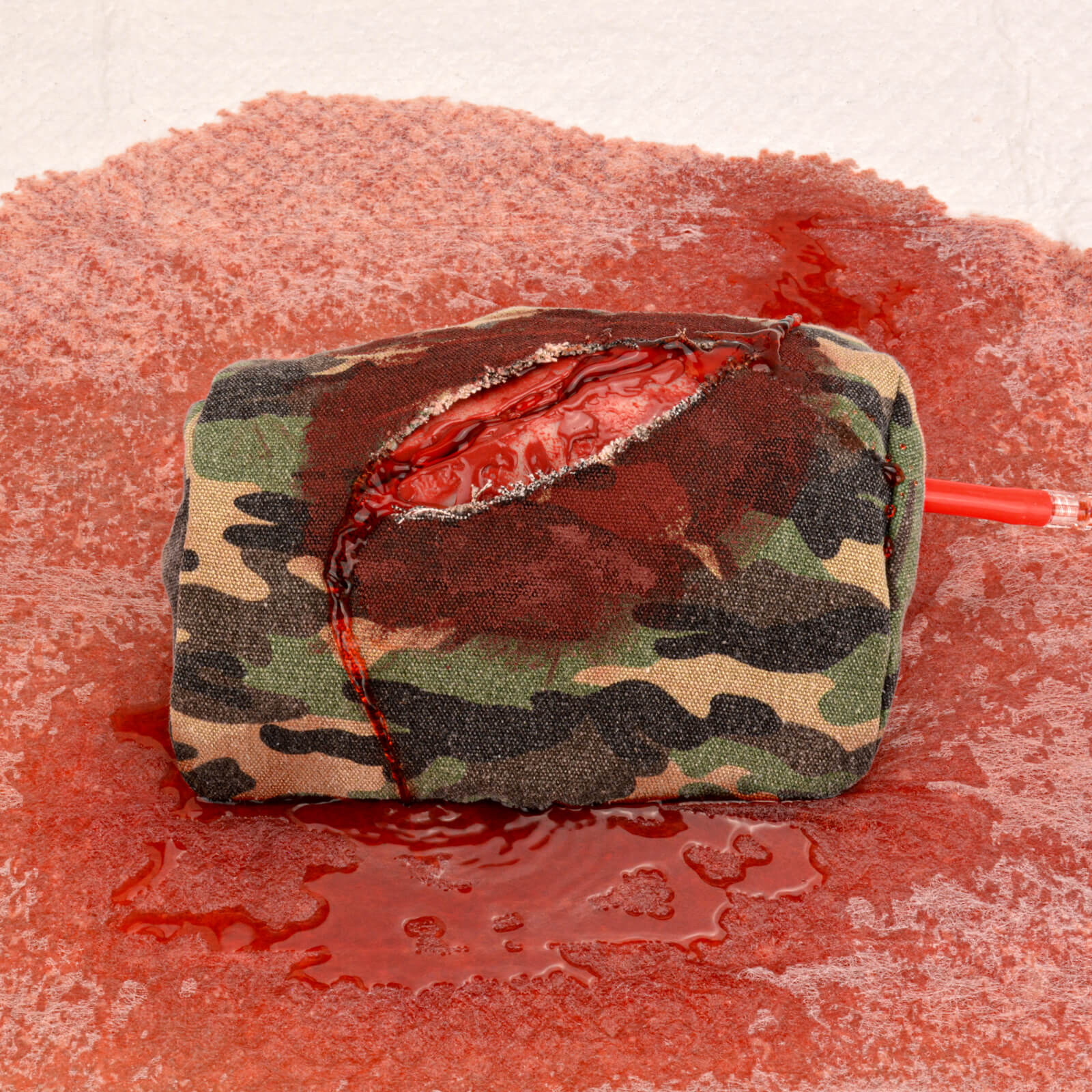 Covered Laceration Wound Packing Trainer