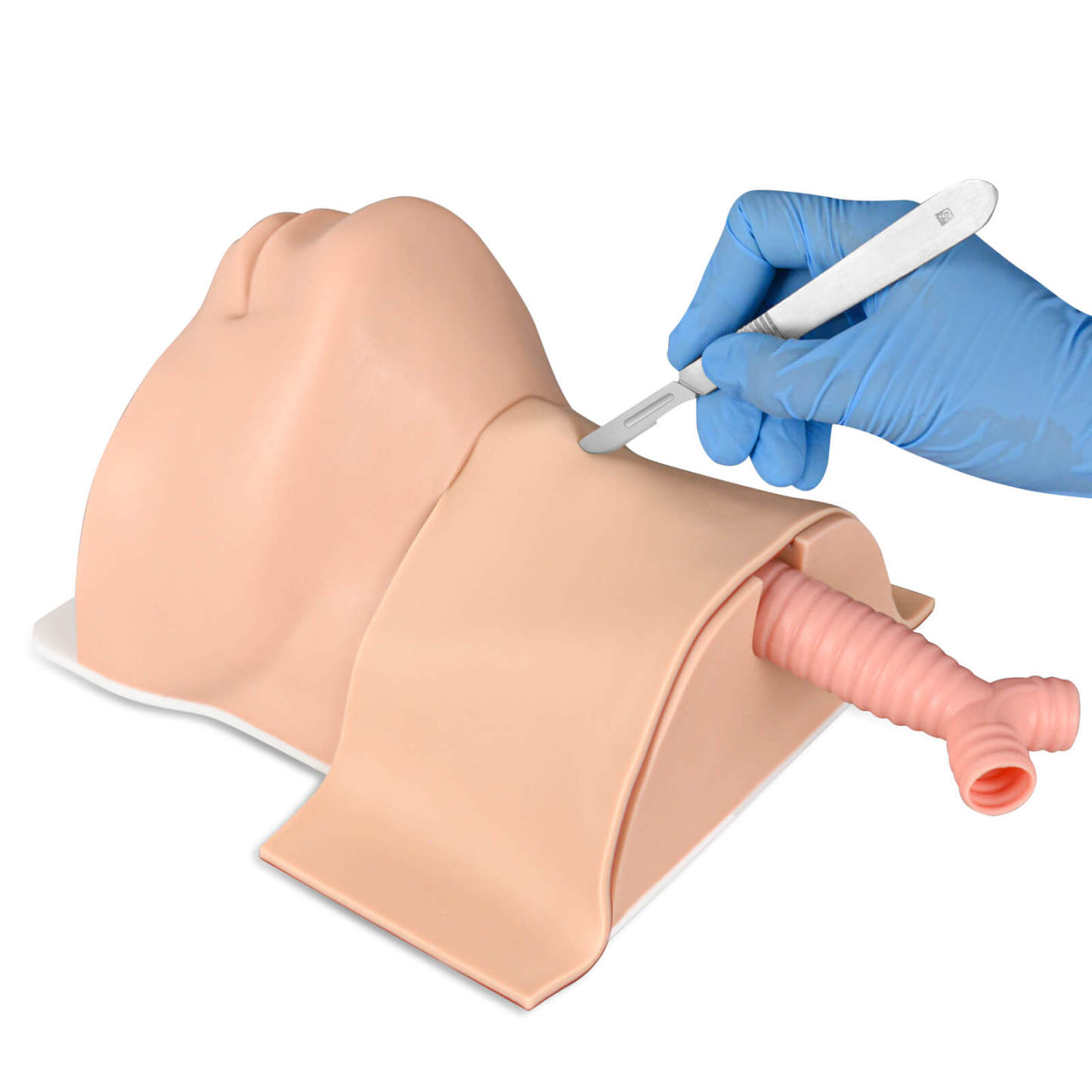 cricothyrotomy simulator light skin