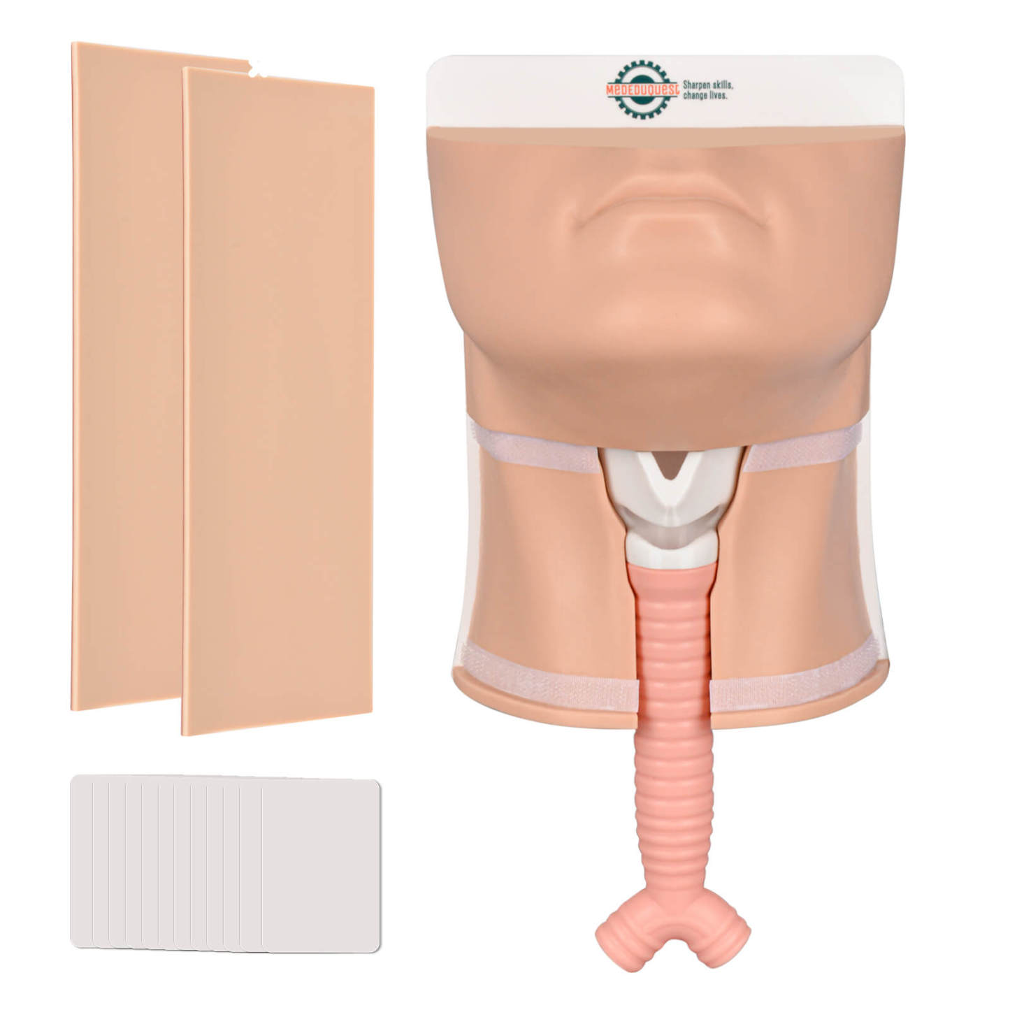 cricothyrotomy simulator light skin contents