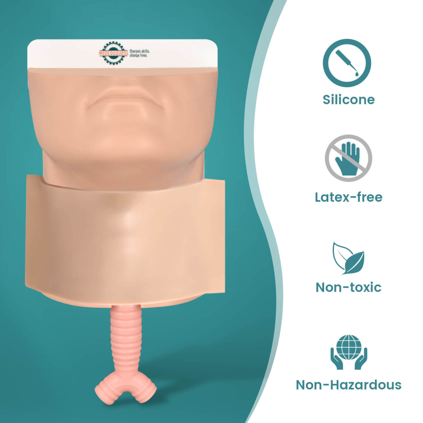 cricothyrotomy simulator features