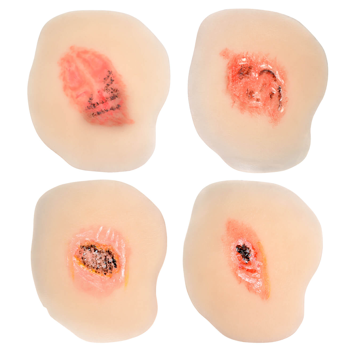 Dry Wound Healing Stages Training Pad Set