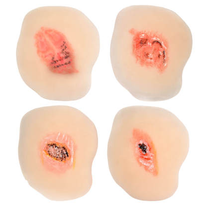 Dry Wound Healing Stages Training Pad Set