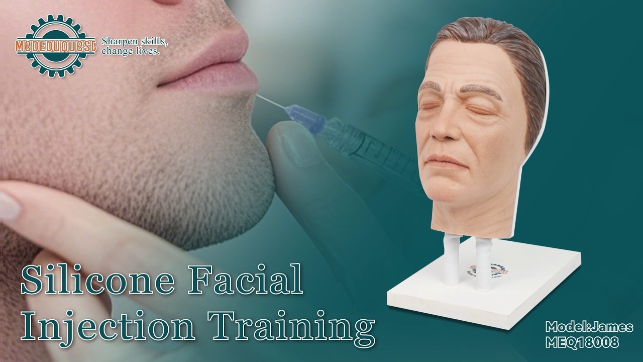 Male Facial Injection Mannequin - James Model