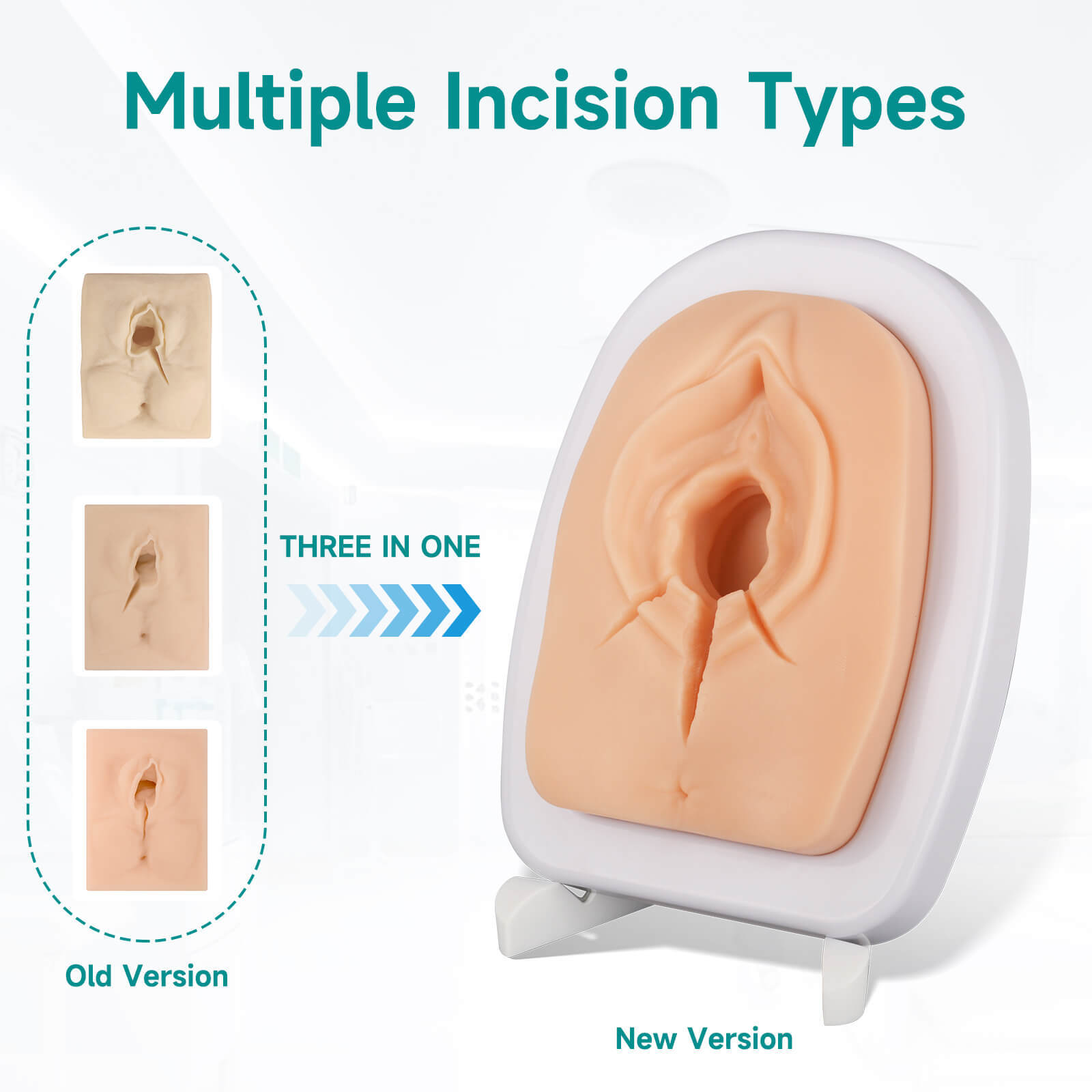 Episiotomy and Perineal Tear Repair Training Model with Multi-Incision