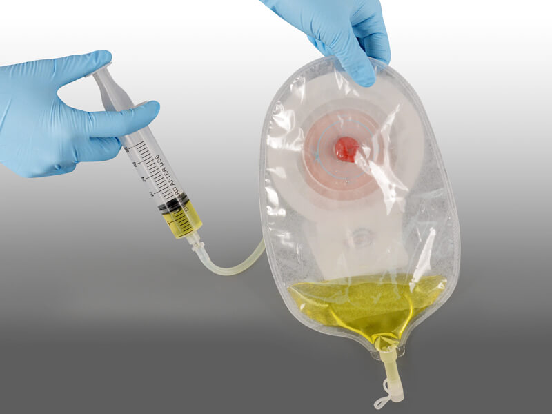 Stoma Care Practice Kit with Acrylic Stand