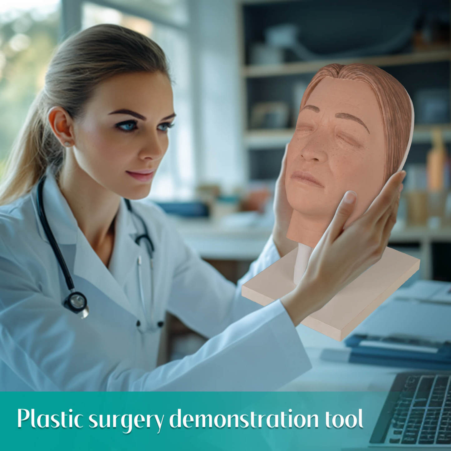 Facial Injection Manikin with Feminine Features - Nana Model