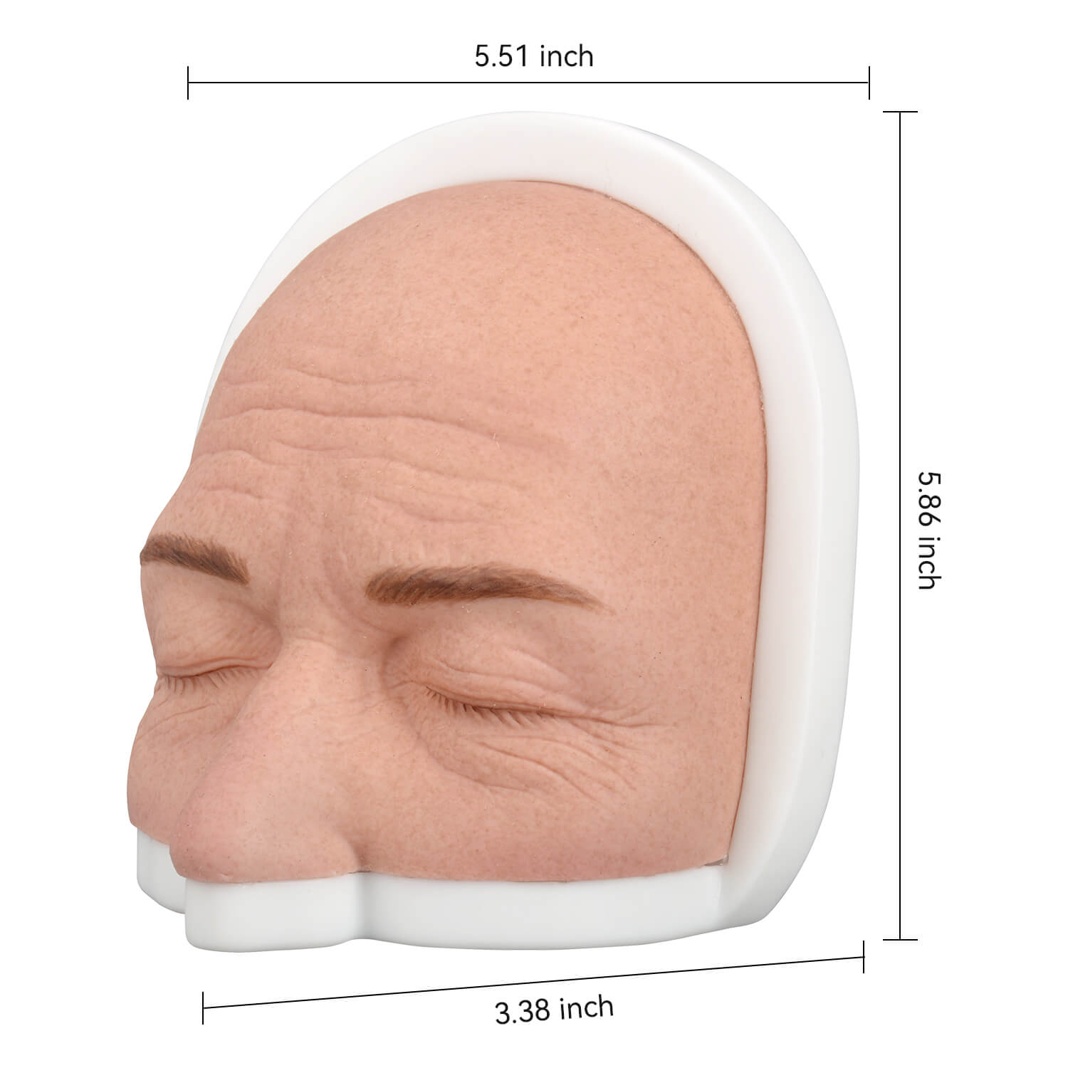 Female Upper Face Injection Training Model