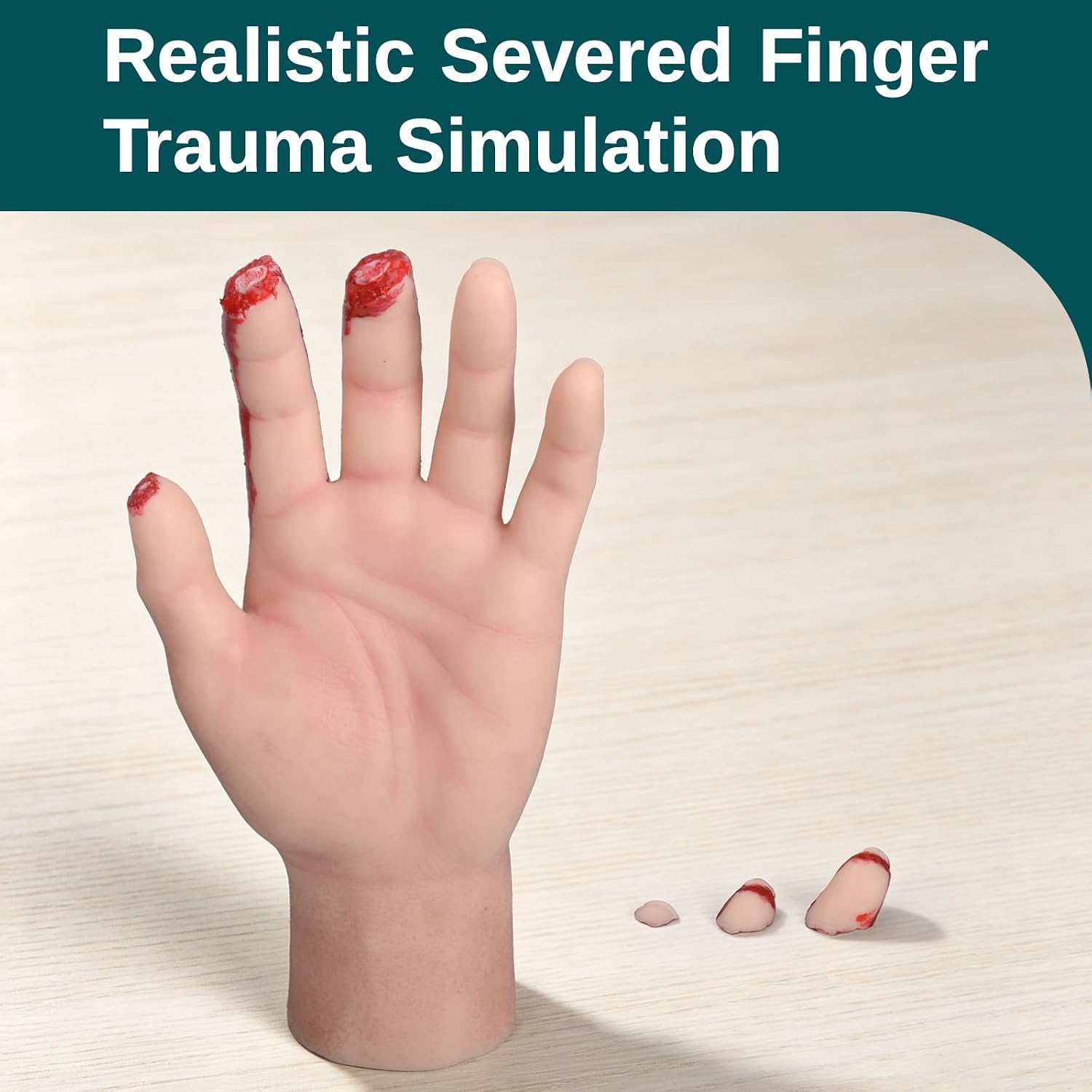 Fingertip Amputation Injury Simulation Hand