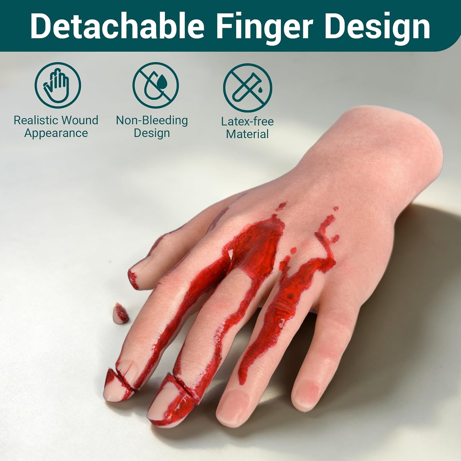 Fingertip Amputation Injury Simulation Hand