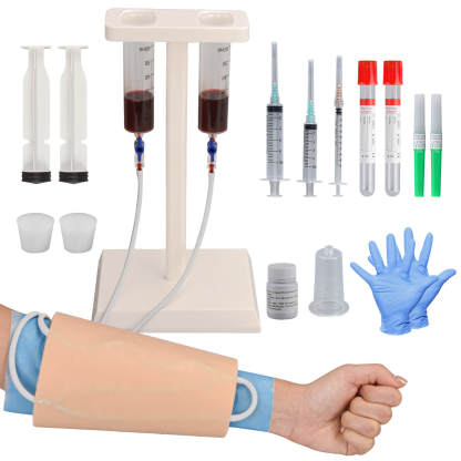 Wearable Forearm IV Injection & Phlebotomy Practice Sleeve Kit