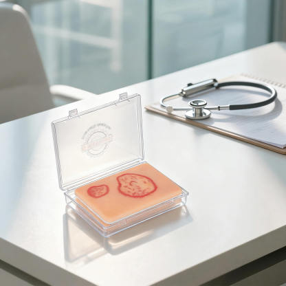 Palm-Sized Fungal Infection Wound Model Set (2 Pieces)