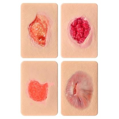 Card-sized Granulation Wound Simulation Models