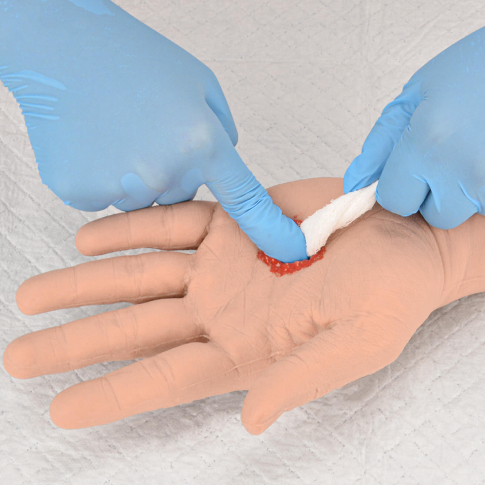 Gunshot Wound Packing Hand Trainer