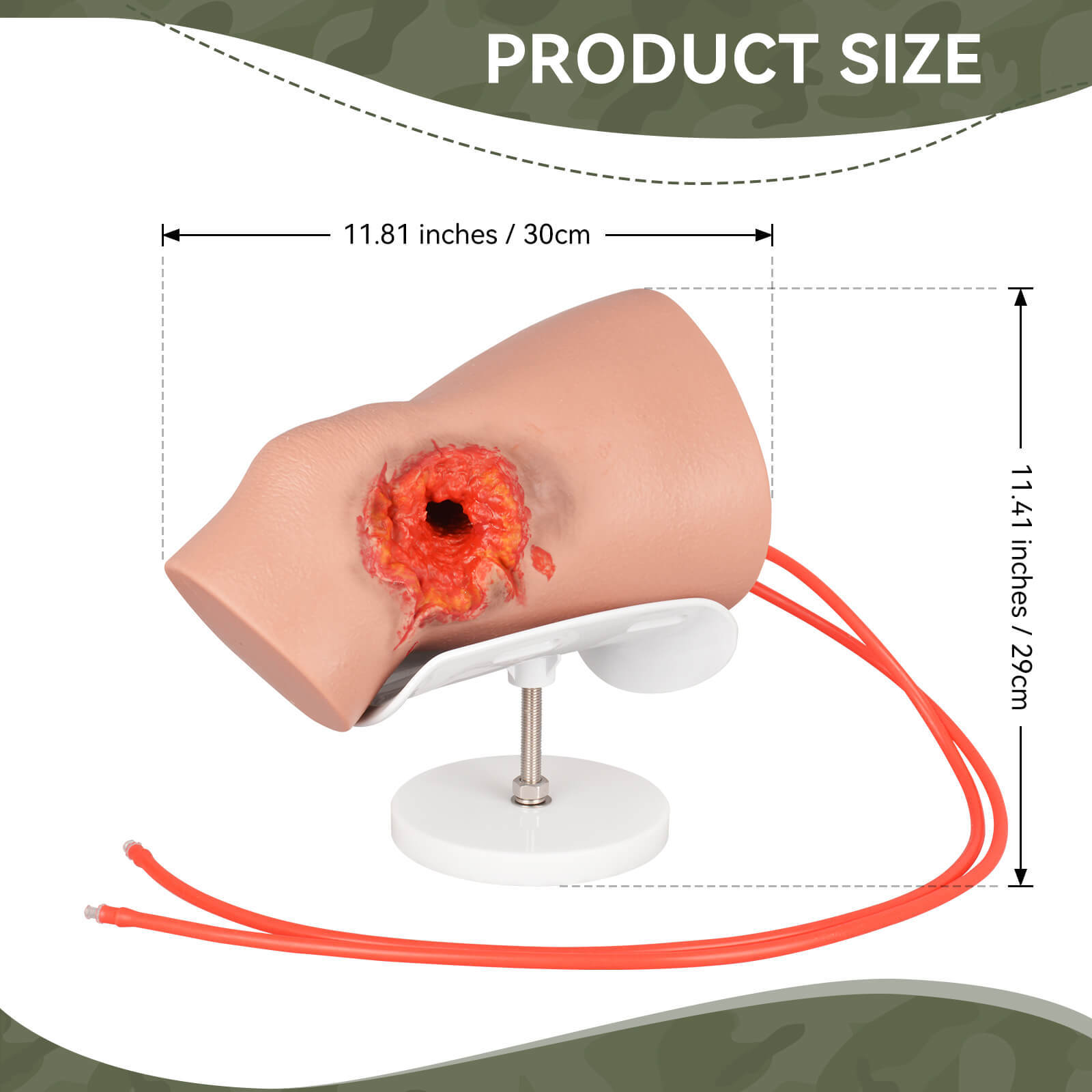 GSW Through Knee Stop The Bleed Training Kit