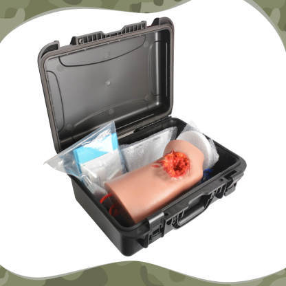 GSW Through Knee Stop The Bleed Training Kit