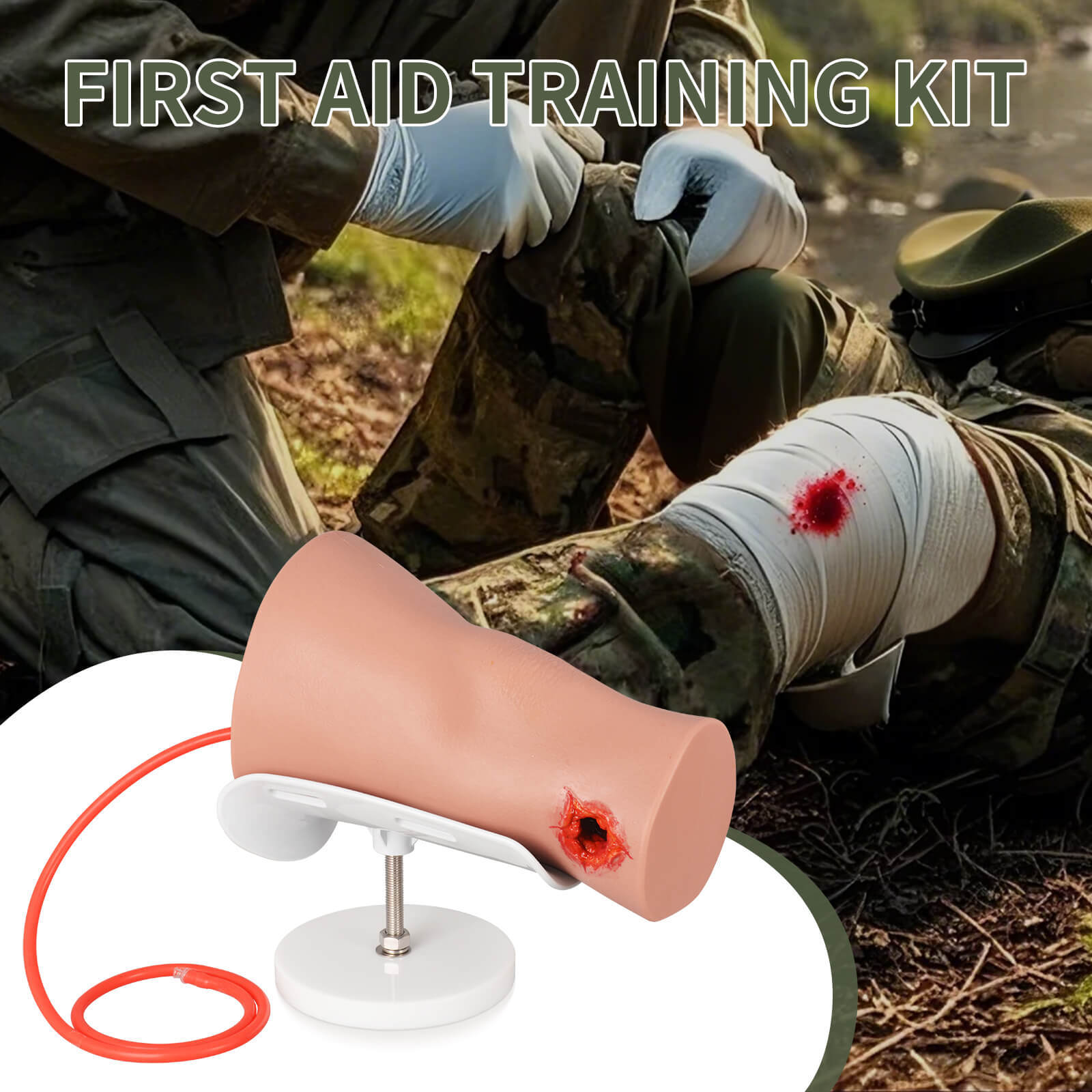 GSW Through Leg Trainer - Bleeding Control & Tourniquet Practice