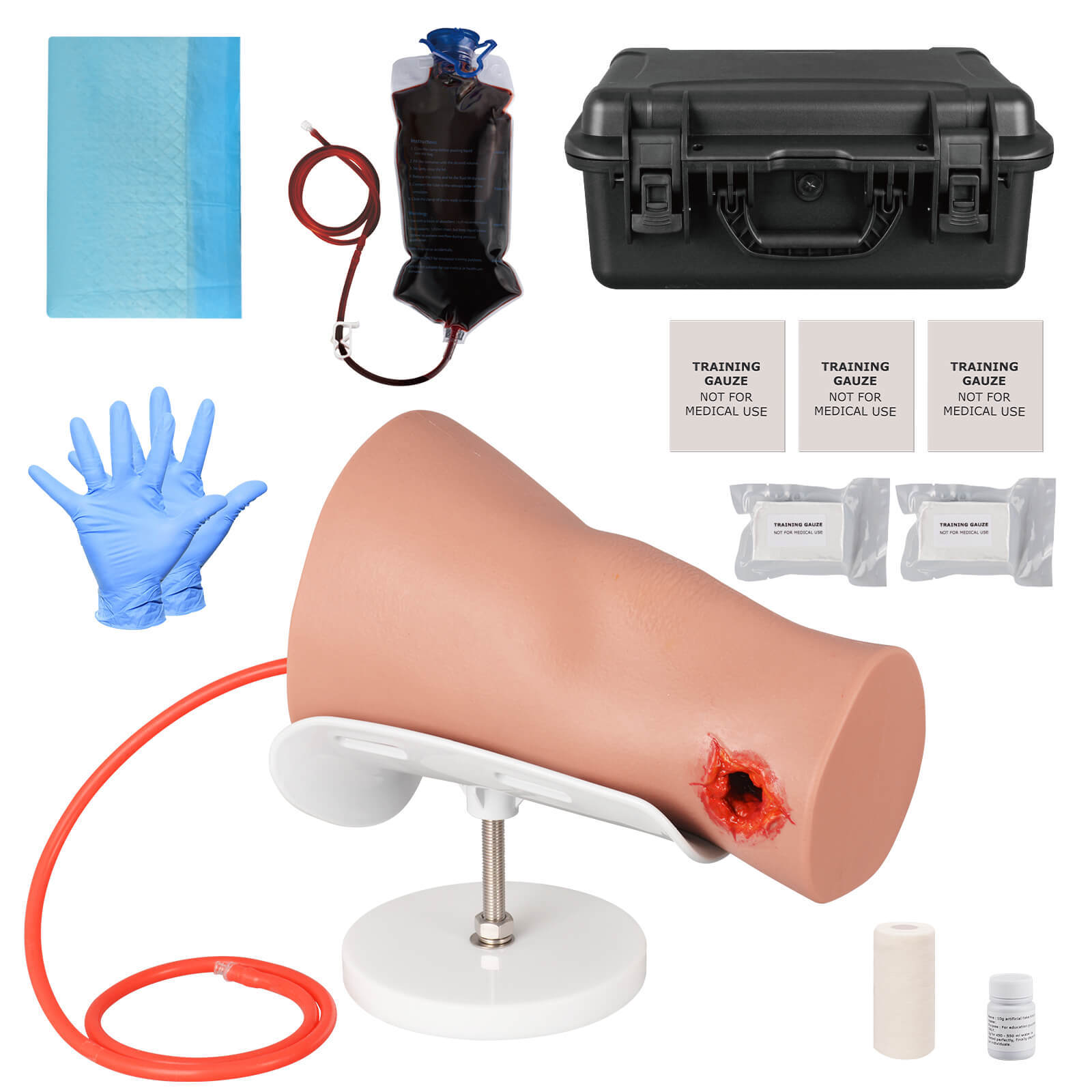 GSW Through Leg Trainer - Bleeding Control & Tourniquet Practice