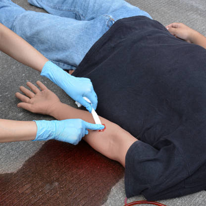 Gunshot Wound Arm for Wound Packing Training
