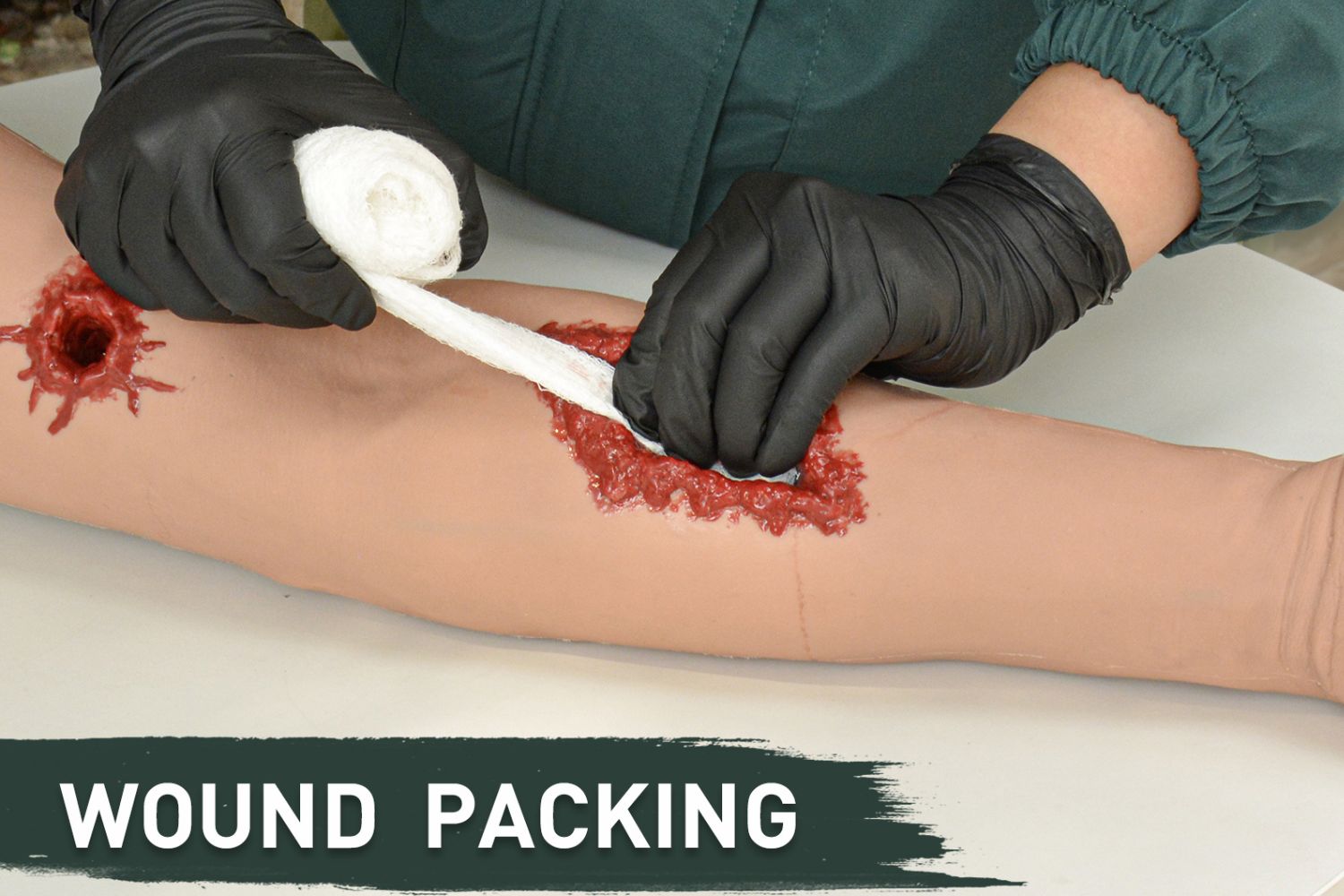 Hands-on Training Teaches Various Techniques to Control Bleeding Effectively