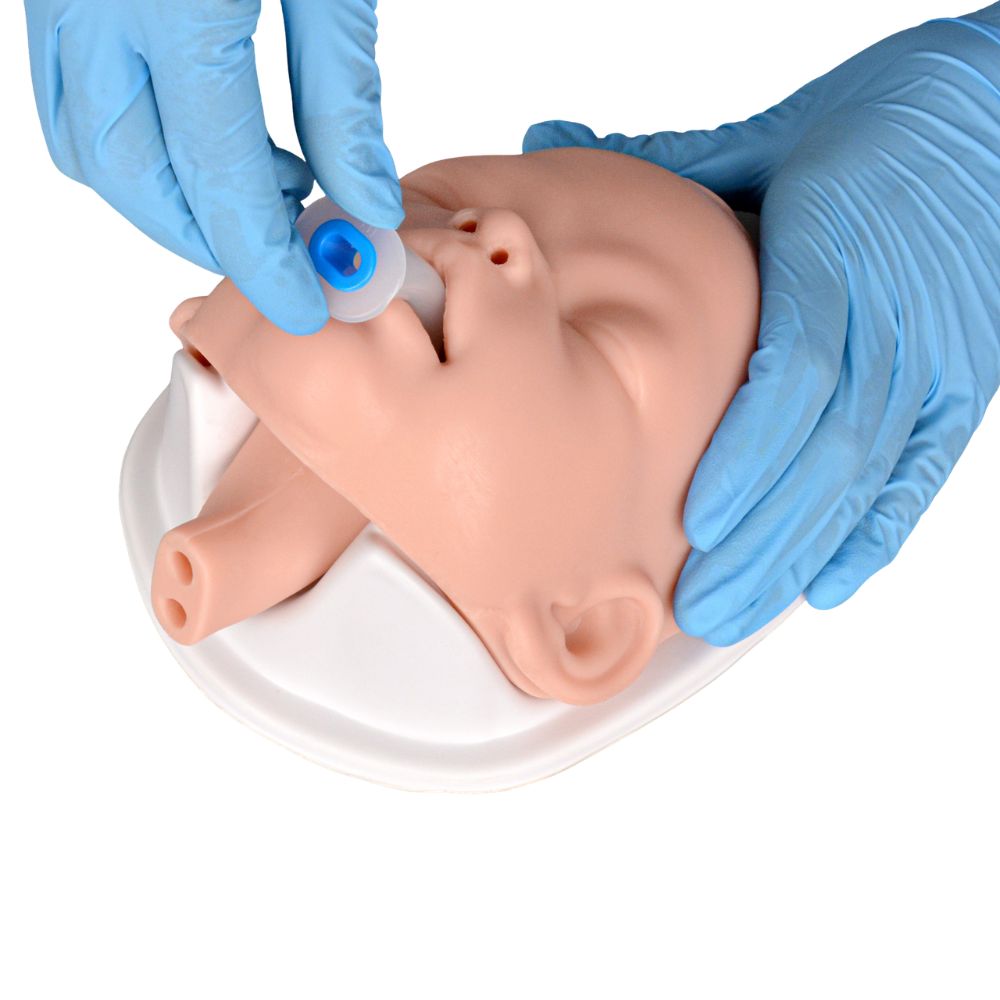 Infant Airway Management Trainer Head for OPA & NPA Practice
