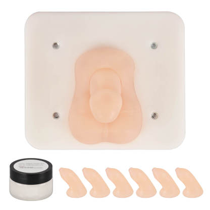 Infant Circumcision Trainer with Replaceable Foreskin